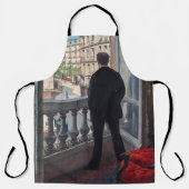 Tablier Gustave Caillebotte - Homme à la fenêtre (Recto)