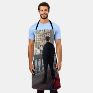 Tablier Gustave Caillebotte - Homme à la fenêtre