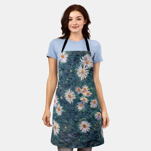 Tablier Gustave Caillebotte - Lit de marguerites, détails (Porté)