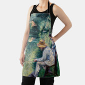 Tablier Gustave Caillebotte - Pêche à la ligne (Insitu)