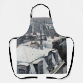 Tablier Gustave Caillebotte - Toits dans la neige (Recto)