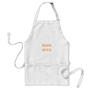 Tablier Hakuna Matata Toxits Cool Text
