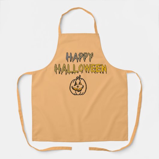 Tablier Halloween (Recto)