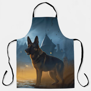 Tablier Halloween allemand effrayant