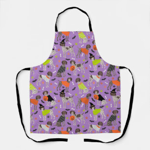 Tablier Halloween Allemand Pointeur court Apron