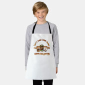 Tablier Halloween Apron pour les enfants Faisons un peu de (Porté)