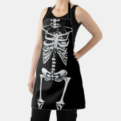 Tablier Halloween Aprons, Halloween Skelton Impression gra (Insitu)