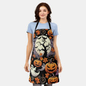 Tablier Halloween/Automne (Porté)