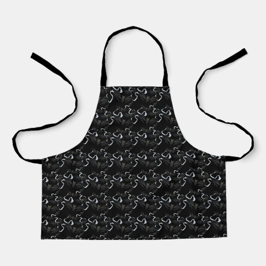 Tablier Halloween Bats Apron (Recto)