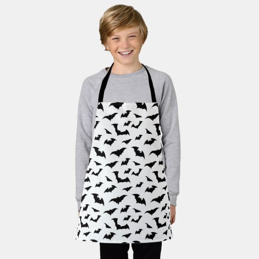 Tablier Halloween Bats Apron (Porté)
