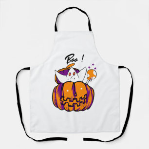 Tablier Halloween Boo