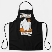 Tablier Halloween chaque jour : Embrassez l'automne éterne (Recto)