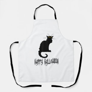 Tablier Halloween Chat Noir, Idée de costume, Fête, Plus s