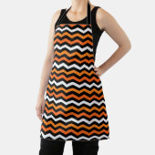 Tablier Halloween Chevron Stripe Apron (Insitu)