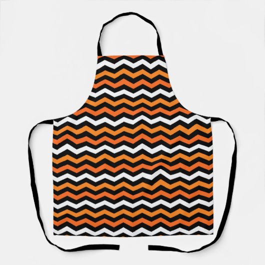 Tablier Halloween Chevron Stripe Apron (Recto)
