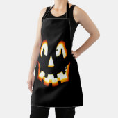 Tablier Halloween citrouille (Insitu)