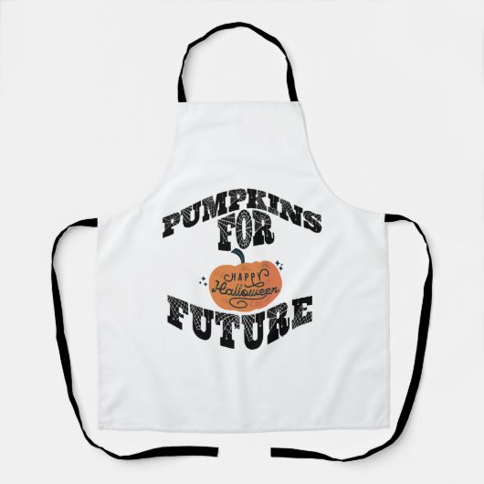 Tablier Halloween Citrouille (Recto)