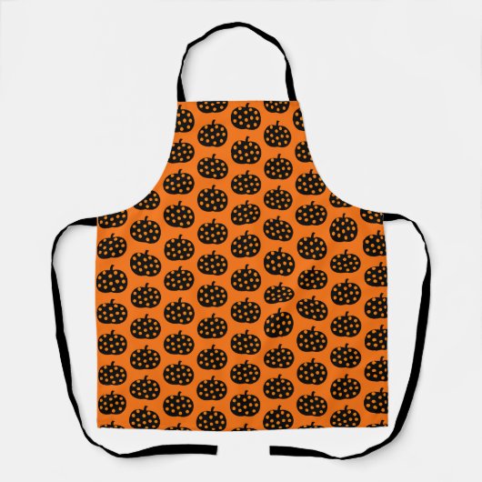 Tablier Halloween Citrouille Apron (Recto)