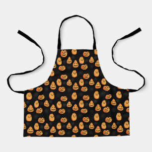 Tablier Halloween Citrouille Apron