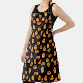 Tablier Halloween Citrouille Apron (Insitu)