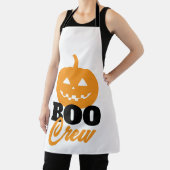 Tablier Halloween citrouille de l'équipage de BOO (Insitu)