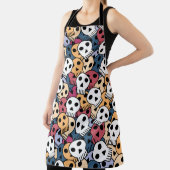 Tablier Halloween crânes (Insitu)