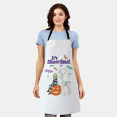 Tablier Halloween créatif (Porté)