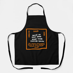 Tablier Halloween Créez Votre Propre Chef Baker Custom Apr