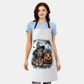 Tablier Halloween Dachshund Chien (Porté)