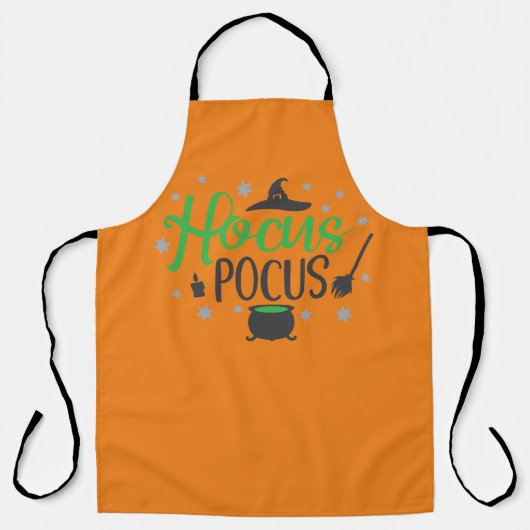 Tablier Halloween de Hocus Pocus Witch (Recto)
