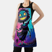 Tablier Halloween de nuit éffrayante conception créatrice (Insitu)