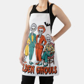 Tablier Halloween des filles des Gouls d'or (Insitu)