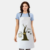 Tablier Halloween design (Porté)