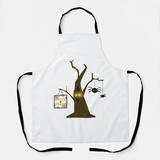Tablier Halloween design (Recto)