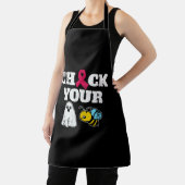 Tablier Halloween du cancer du sein (Insitu)