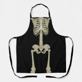 Tablier Halloween Éffrayant Squelette Os Costume Apron (Recto)