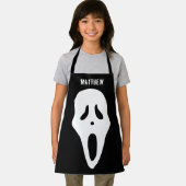 Tablier Halloween Éffrayant Visage fantôme pour enfants (Insitu)