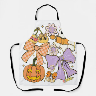 Tablier Halloween enseignant éffrayant