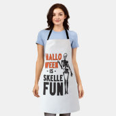 Tablier Halloween est Skellefun (Porté)