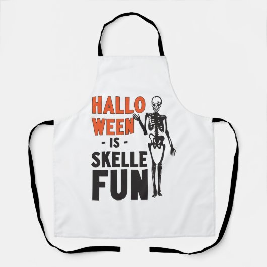 Tablier Halloween est Skellefun (Recto)