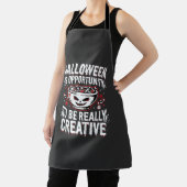 Tablier Halloween est une occasion de conception de citati (Insitu)
