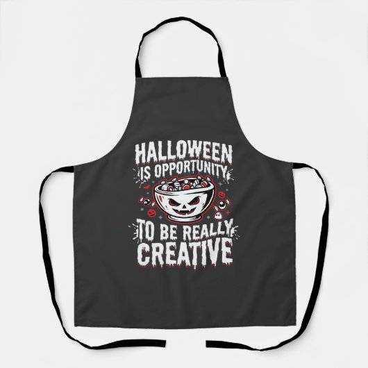 Tablier Halloween est une occasion de conception de citati (Recto)