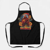 Tablier Halloween Evil skeleton (Recto)