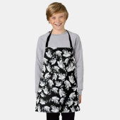 Tablier Halloween Fantômes (Porté)