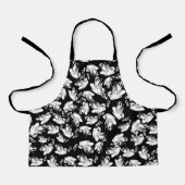 Tablier Halloween Fantômes (Recto)