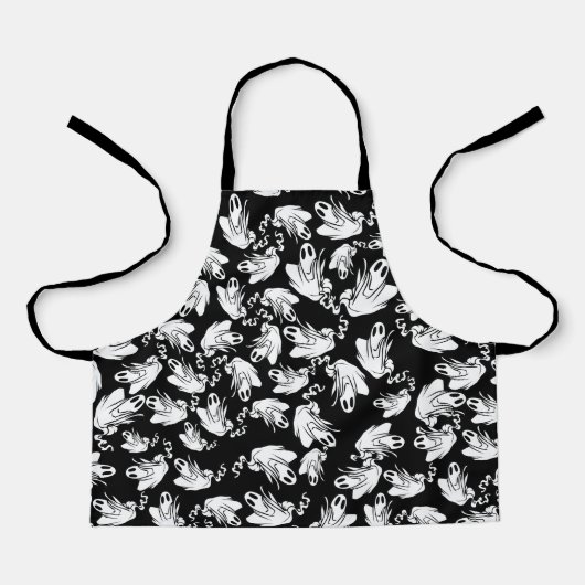 Tablier Halloween Fantômes (Recto)