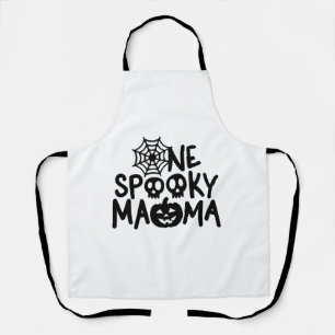 Tablier Halloween Femmes Halloween Un Mamma Éffrayant