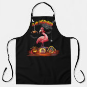 TABLIER HALLOWEEN FLAMINGOWEEN PIRATE (Recto)