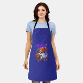 Tablier Halloween Ghost Boo Milk Tea Apron (Porté)