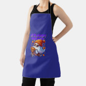 Tablier Halloween Ghost Boo Milk Tea Apron (Insitu)